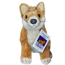 Bocchetta Australian Dingo Dog Plush Stuffed Animal Squishee Plushie Posable 6.5 - $38.58