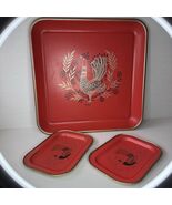 Vintage MCM Maxey Snooty Peacock Tray &amp; Dishes - $20.00