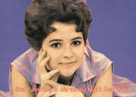 Brenda Lee close-up 1960&#39;s portrait photo 5x7 inch photograph - $149.98 MXN