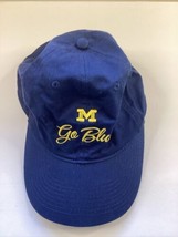 University of Michigan Wolverines Go Blue Adjustable Cap - £10.11 GBP