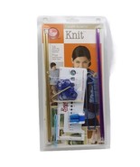 Boye I Taught Myself To Knit Kit 18-Projects W/ Instructions &amp; Tools NOS - £9.54 GBP