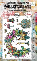 AALL And Create A6 Photopolymer Clear Stamp Set -Ribboned Wreath Delight... - $828.72 MXN