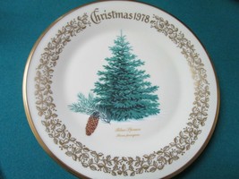Lenox Christmas Plate 1978/1979 Blue Spruce-Balsan Fir Pick1  [A4RACK2] - $38.00