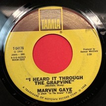 Marvin Gaye I Heard it Through the Grapevine 45 R&amp;B Soul Tamla 54176 - £7.87 GBP