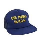 USS Pueblo Ex-P.O.W. Hat Cap Snapback Mesh Trucker Style Military Navy V... - £32.82 GBP