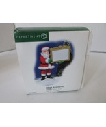 DEPT 56 53051  VILLAGE ACCESSORY VILLAGE SANTA SIGN   L137 - $8.98