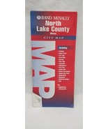 1997 Rand McNally North Lake County Illinois City Map - $14.84
