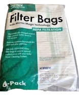 Kirby F style HEPA Filter Bags Package of 6.  - £8.59 GBP