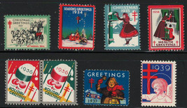 US 1931/39 Very Fine MNH Local Cinderella Stamps Label Christmas Seal Gr... - £2.93 GBP