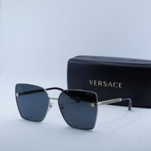 VERSACE VE2270D 125287 Pale Gold/Dark Grey 63-15-145 Sunglasses New Auth... - £171.80 GBP