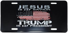Trade Winds Jesus is My Saviour Trump is My President USA Distressed Fla... - £3.89 GBP