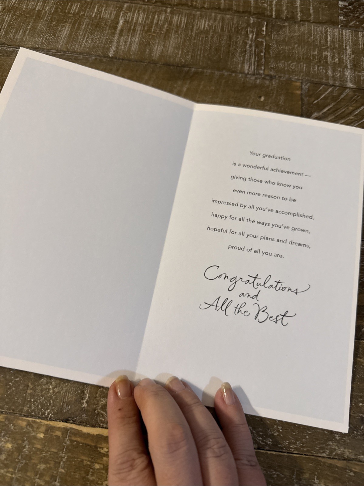 Graduation Greeting Card Dreams Aren’t Just Handed To Us Item image 3