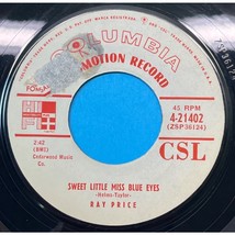 Ray Price Sweet Little Miss Blue Eyes / Let Me Talk to You 45 Country Promo - £6.99 GBP