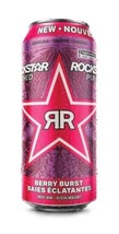 6 Cans of Rockstar Punched Berry Burst Energy Drink 473ml / 16 oz Each -NEW- - £29.57 GBP