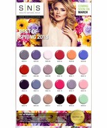 SNS Nail Color Dipping Powder NEW  Spring Collection BOS &amp; NOS Free Ship... - $14.73 CAD+