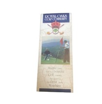 Royal Oaks Golf Community Great Smoky Mountains Brochure Pamphlet - £5.31 GBP