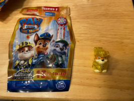 1 Paw Patrol The Movie Series 2 Micro Movers Rubble *NEW/Opened* nn1 - £7.81 GBP