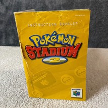 MANUAL ONLY Pokemon Stadium 2 N64 Nintendo 64 Instruction Booklet No Game - £5.68 GBP