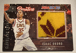 2020-21 Nba Hoops Rookie Sweaters Isaac Okoro Relic Card #RSW-IOK Cleveland Cavs - £8.30 GBP