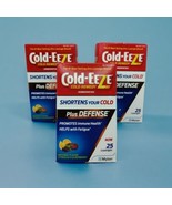 3x Cold EeZe Cold Remedy Shortens Your Cold Defense 25 Lozenges Ea Elder... - £15.35 GBP