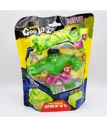 Heroes of Goo Jit Zu Marvel HULK Hero Pack Super Squishy Stretches 3X Si... - £14.17 GBP
