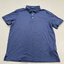 Polo Ralph Lauren Blue Classic Fit Polo Shirt Size Medium - £11.64 GBP