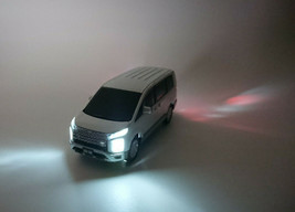 Mitsubishi DELICA DS LED Light Model Car White Diecast Limited - $23.96