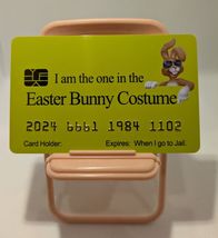 Aromabug: Funny Fake Bankcard: 8 Pack: Easter Bunny Card - $19.79