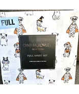 Cynthia Rowley Halloween Dogs In Costumes Pumpkins Full Sheets Set New - €38,73 EUR Cynthia Rowley Halloween Dogs In Costumes Pumpkins Full Sheets Set New - €38,73 EUR