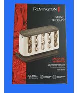 Remington Shine Therapy Argan Oil &amp; Keratin Treated Hot Rollers Set Fast... - $24.99