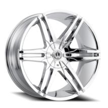 LUX16 20X8.5 5114.3/120 +30 73.1 Chrome - €357,35 EUR