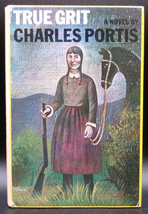 Charles Portis TRUE GRIT First edition FOURTH printing Classic Filmed Western dj - £68.34 GBP