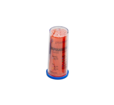 PlastCare USA Micro Applicator Brushes Regular Orange 100/Pk MA-1102-1 - £3.96 GBP