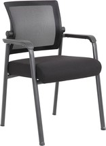 Black Mesh 4-Legged Guest Chair From Boss Office Products - £113.26 GBP