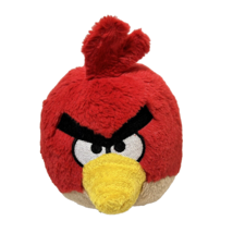 Commonwealth Plush Angry Birds Space Red Stuffed Animal Bird 6&quot; - £8.53 GBP