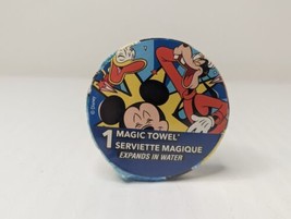 New DIsney Jr. Mickey Mouse Magic Towel - 100% Cotton  11&quot;x11&quot; Expands I... - $6.88