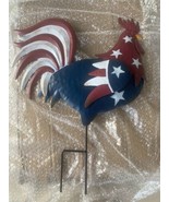 Right Facing Patriotic Rooster Lawn Stake - £71.21 GBP