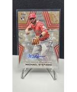 2023 Topps Series 2 Baseball Stars Gold /50 Michael Stefanic Rookie Auto RC - €13,56 EUR