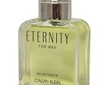 ETERNITY CALVIN KLEIN MEN 100ML 3.3.Oz EAU DE TOILETTE SP - £23.71 GBP