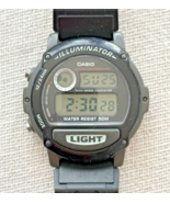 Casio Illuminator (W87H-1v) Unisex Digital Sports Watch (Black/Grey) - $263.25 MXN
