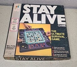 VTG Stay Alive Milton Bradley 1971 Marble Ultimate Survival Game Nearly ... - $29.89