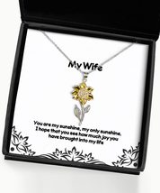 You are My Sunshine, My only Sunshine. I Hope That You See How Wife Sunflower Pe - £39.12 GBP