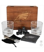 Philadelphia Eagles NFL Drinkware Set 15-Piece Glasses Coaster Cooling C... - $109.76 CAD