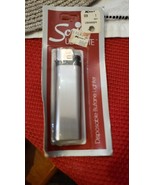 Vintage NEW in PACK 80&#39;s Cigarette Lighter Brushed Silver Scripto KMART ... - $260.22 MXN