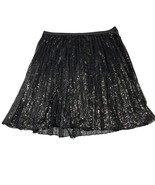 Simply Vera By Vera Wang Skirt Womens 3X  Black Sequin Pleated Maxi Cock... - $38.28 CAD