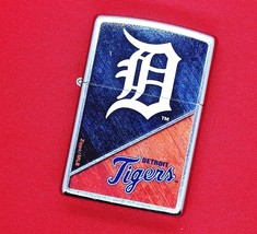 Detroit Tigers MLB - Zippo Lighter Street Chrome 49731 - £23.76 GBP