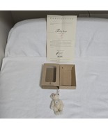 VTG 2001 Steiff White Mohair Club Edition Mini Teddy Bear In Box COA 4 i... - $104.13 CAD