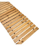 Plow &amp; Hearth Cedar Pathway 6 Feet x 18 Inches Straight Outdoor Wooden G... - €55,59 EUR