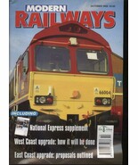 MODERN RAILWAYS MAGAZINE - October 1998 - $9.87 CAD
