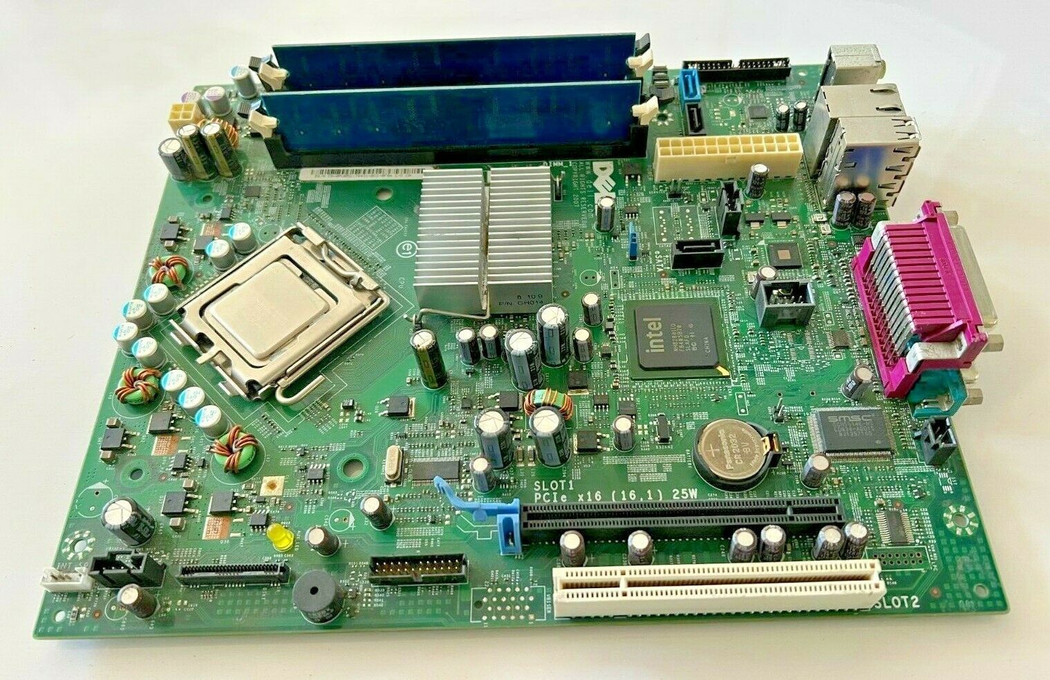 DELL 0PU052 MOTHERBOARD + CORE 2 DUO SLA9X CPU + 2GB RAM - Motherboard ...